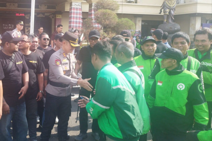 Kapolres Badung Ajak Ojol Opang Jadi Mitra Polri Jaga Kamtibmas 1