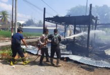 Kebakaran Melanda Bedeng Proyek Hotel di Peliatan Ubud