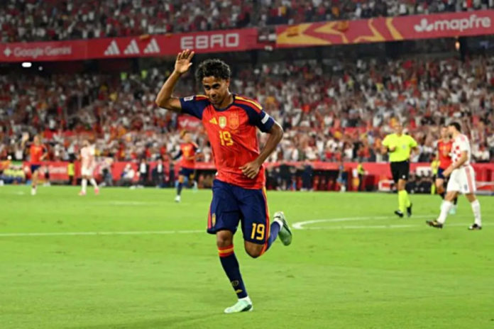 Lamine Yamal Bawa Spanyol Hancurkan Kroasia 1