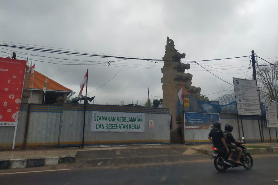 Langgar LP2B, Proyek Pertokoan di Jalan Suradipa Terancam Disegel