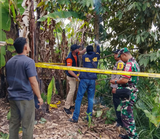 Lansia Ditemukan Meninggal di Kebun