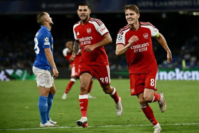 Liga Champions : Arsenal Curi Kemenangan Di Markas Napoli 1