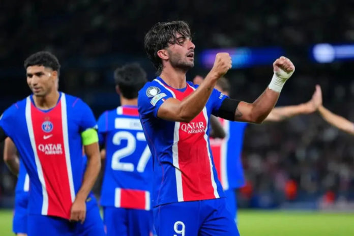 Liga Champions : Hattrick Ferran Torres Antarkan PSG Hancurkan Slovan Bratislava 1