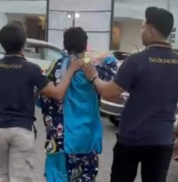 Lima Pedagang Asongan dan Badut Ditertibkan Satpol PP Denpasar