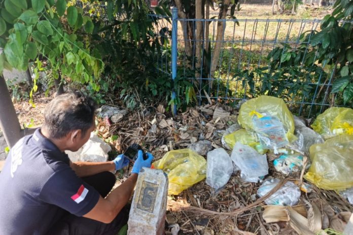 Limbah Medis B3 Dibuang Di Jalan Denpasar Gilimanuk, Ditemukan Stiker Milik RSU Negara 1