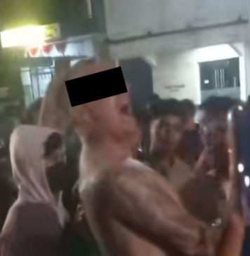 Mabuk, WNA Mengamuk dan Hadang Kendaraan di Kuta