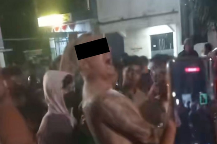 Mabuk, WNA Mengamuk Dan Hadang Kendaraan Di Kuta 1