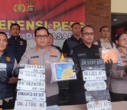 Masih Banyak Motor Ditinggal Kunci Nyantol, Polresta Denpasar Imbau Gunakan Kunci Ganda