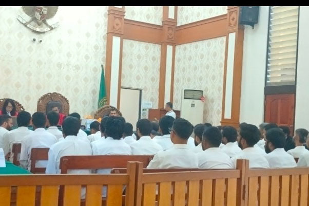 Mengaku Korban Agen Pekerja Asing, 35 WNA India Mohon Keringanan Hukuman 1