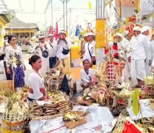 Ngusaba Madya Jagat Nusa Penida Digelar di Pura Batumedau