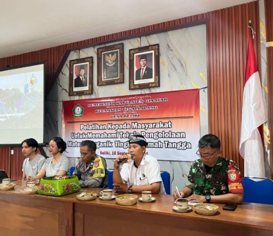 Olah Sampah dari Sumbernya, Pemdes Keliki Kenalkan Sistem Teba Modern