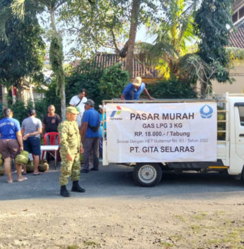 Operasi Pasar LPG 3 Kg di Bedulu Gianyar, 100 Tabung Diserbu Warga