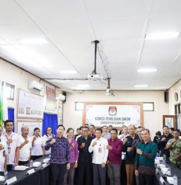 PDPB Triwulan III Tercatat 403.568 Pemilih di Gianyar