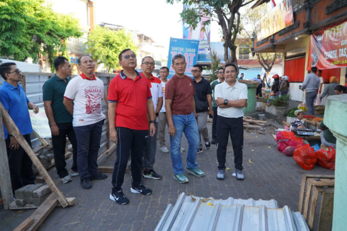 Penataan Jalan Diponegoro Singaraja Ditarget Rampung Desember 1