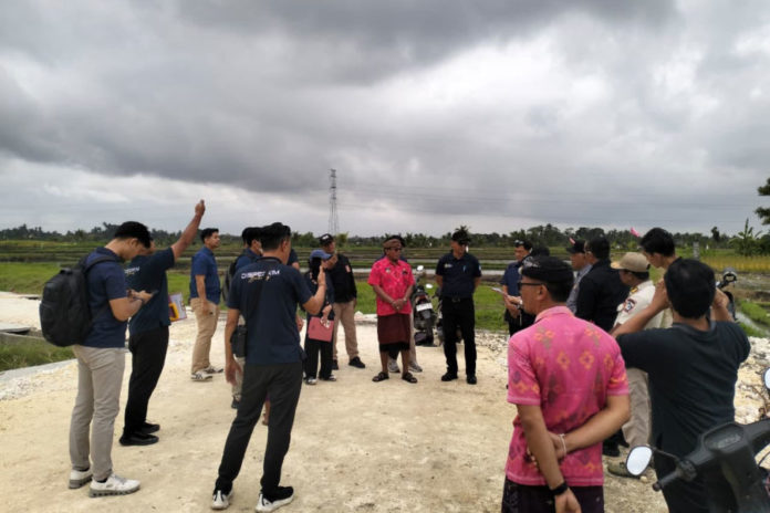 Pengkaplingan LP2B Di Gulingan Baha Dihentikan Satpol PP Badung 1