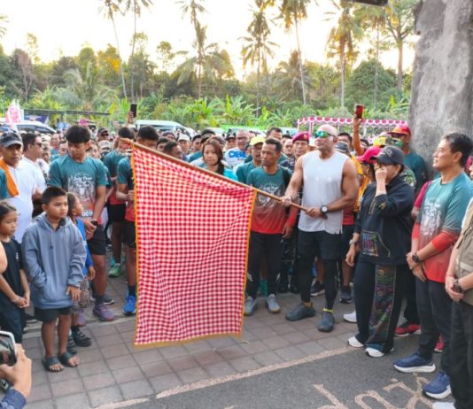 Ratusan Pelari Ikuti Lari Lintas Alam di Sudaji