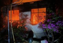 Rumah Dinas Penjaga DAM Bulian Terbakar, Tiga Motor dan Dokumen Penting Hangus