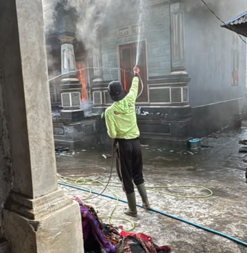 Rumah Petani di Sukawana Terbakar, Kerugian Ditaksir Rp600 Juta