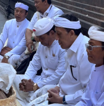Sekjen Kementerian Kebudayaan RI Hadiri Karya Tawur Agung Manca Wali Krama di Pura Hulundanu Batur