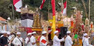 Tawur Agung di Pura Hulundanu Batur, 13 Sulinggih Pimpin Upacara Penyucian Alam