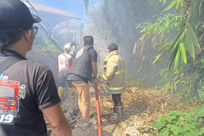 Tempat Pembuangan Sampah Pasar Terbakar 1