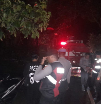 Tempat Pengolahan Pakan Ternak di Banjar Taro Kelod Terbakar