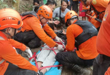Terpelesat Saat Mendaki ke Gunung Agung, Remaja Jatuh ke Jurang Sedalam 12 Meter