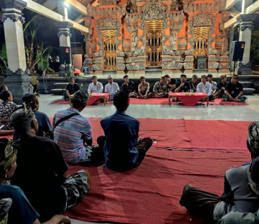 Tiga Calon Perbekel Desa Siangan Sampaikan Visi-Misi di Hadapan Warga Tiga Banjar
