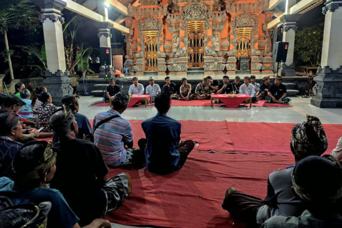 Tiga Calon Perbekel Desa Siangan Sampaikan Visi Misi Di Hadapan Warga Tiga Banjar 1