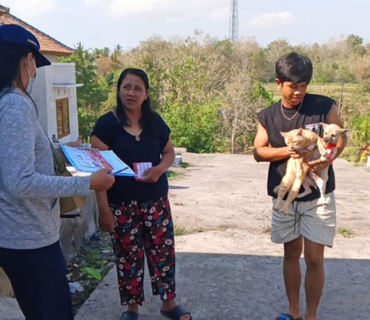 Tindak Lanjuti Gigitan Anak Anjing Diduga Rabies, Vaksinasi Darurat Digelar di Anyar Sari Baler Bale Agung
