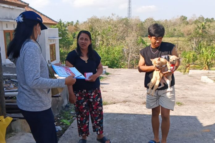 Tindak Lanjuti Gigitan Anak Anjing Diduga Rabies, Vaksinasi Darurat Digelar Di Anyar Sari Baler Bale Agung 1