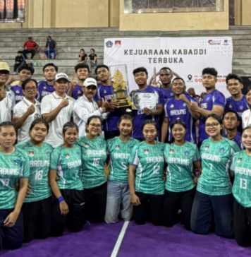 Tunjukkan Dominasi, Kontingen Kabbadi Badung Juara Umum Piala Bupati Badung