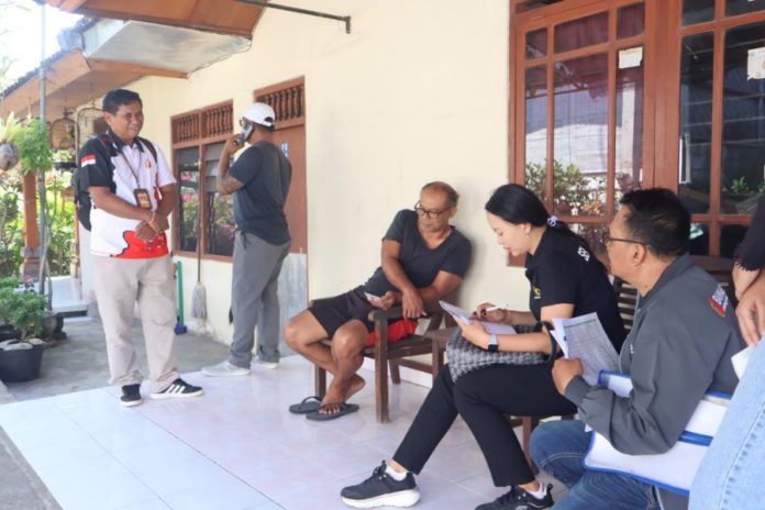 Uji Petik DPN 2026, Bawaslu Tabanan Cek Pemilih
