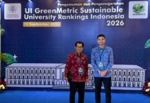 Unwar Sabet Peringkat 1 PTS di Bali Versi UI GreenMetric