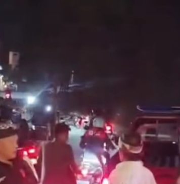 Warga Jimbaran Tumpah Ruah ke Jalan, Isu Serangan Ternyata Cekcok Asmara