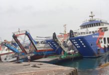 Air Laut Surut, Penyeberangan di Dermaga LCM Gilimanuk Terganggu