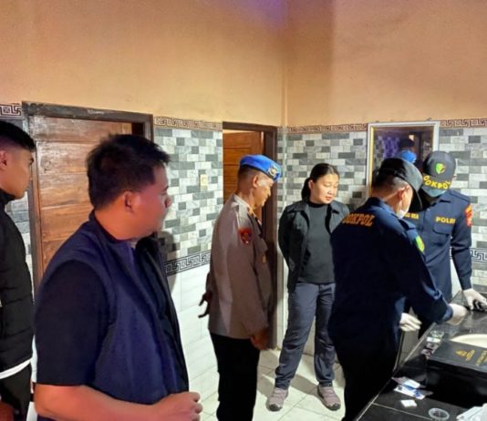 Antisipasi Narkoba, Polres Jembrana Razia THM di Delodberawah