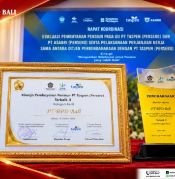 Bank BPD Nali Raih Penghargaan DJPb dan Taspen