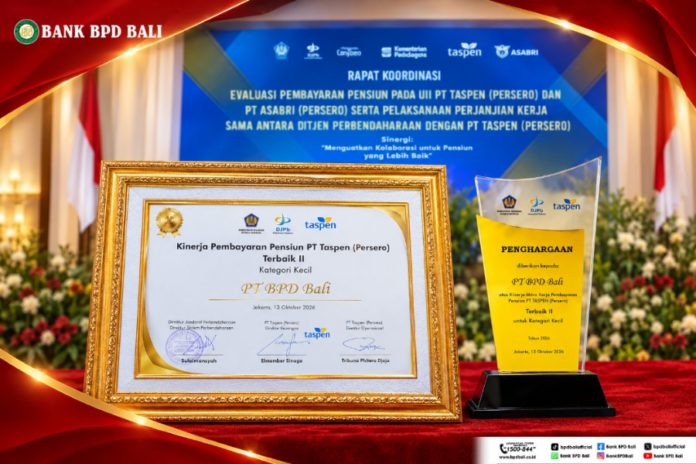 Bank BPD Nali Raih Penghargaan Taspen 1