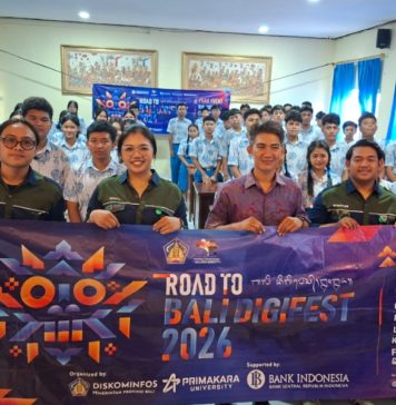 Cetak Generasi Melek Digital, Roadshow Bali Digifest Sambangi Sejumlah Sekolah