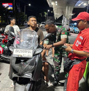 Darurat BBM di Bali, Kodam IX/Udayana Kerahkan 100 Personel Jadi Operator SPBU