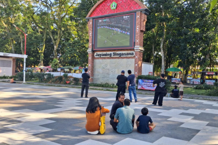 Dukung Garuda Di Final ASEAN Cup 2026, Pemkab Tabanan Gelar Nobar Di Lapangan Alit Saputra 1