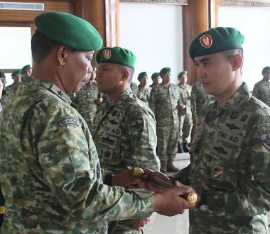 Estafet Kepemimpinan, Letkol Inf Ade Mufti Kusuma Resmi Jabat Dandim 1616/Gianyar
