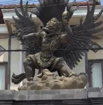 Geliatkan Pariwisata, Desa Kedisan Tampilkan Ikon Patung Garuda dan Taman Baca