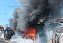 Restoran Cepat Saji di Lebih Terbakar, Kerugian Rp300 Juta
