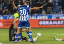 Gol Menit Akhir Aitor Manas Gagalkan Kemenangan Malaga atas Alaves