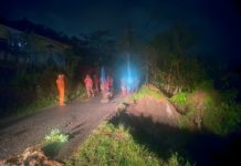 Hujan Deras Landa Jembrana, Senderan Jalan Nakula di Yehembang Kauh Jebol