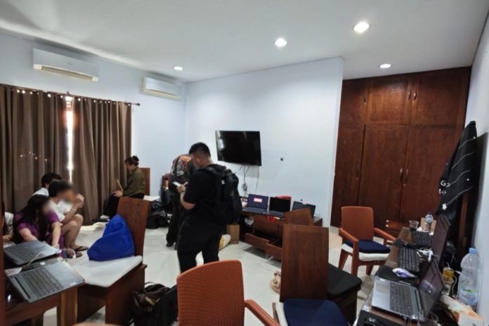 Imigrasi Gerebek Dua Rumah Di Kuta, Puluhan WNA Diamankan Diduga Sindikat Judol 1