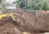 Jembatan Dibongkar karena Peningkatan Jalan Mas–Kengetan, Jalan Tutup Total bagi Kendaraan