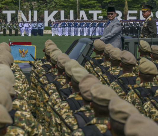 Jokowi dan SBY Hadiri HUT ke-81 TNI